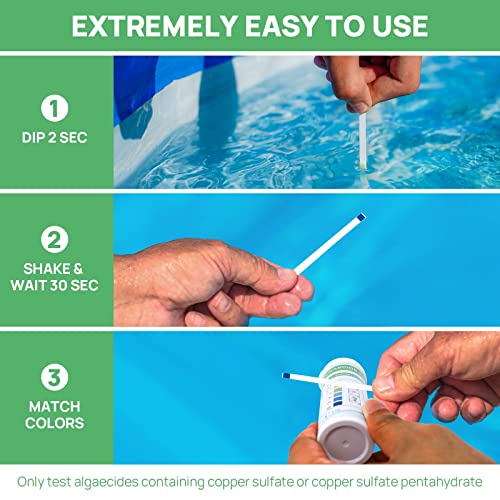 Swimming Pool Copper Sulfate Test Kit Fast and Accurate Copper