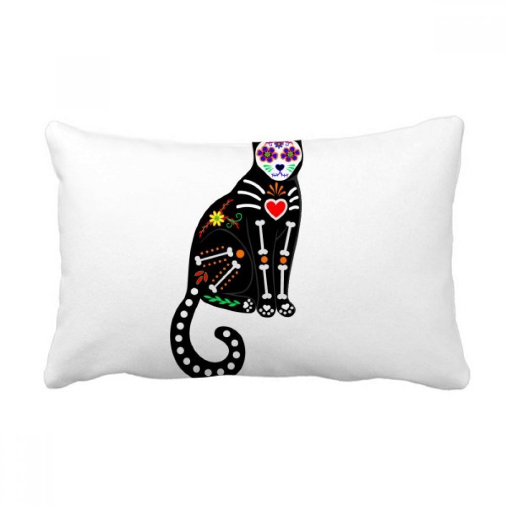Coussin Halloween chat noir, le cadeau déco idéal pour amateurs de terreur