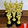 GiftExpress 12-Pack 6" Gold Award Trophy, Award Statues, Statues Trophies for Award Ceremony, Appreciation Gift (Pack of 12) #2