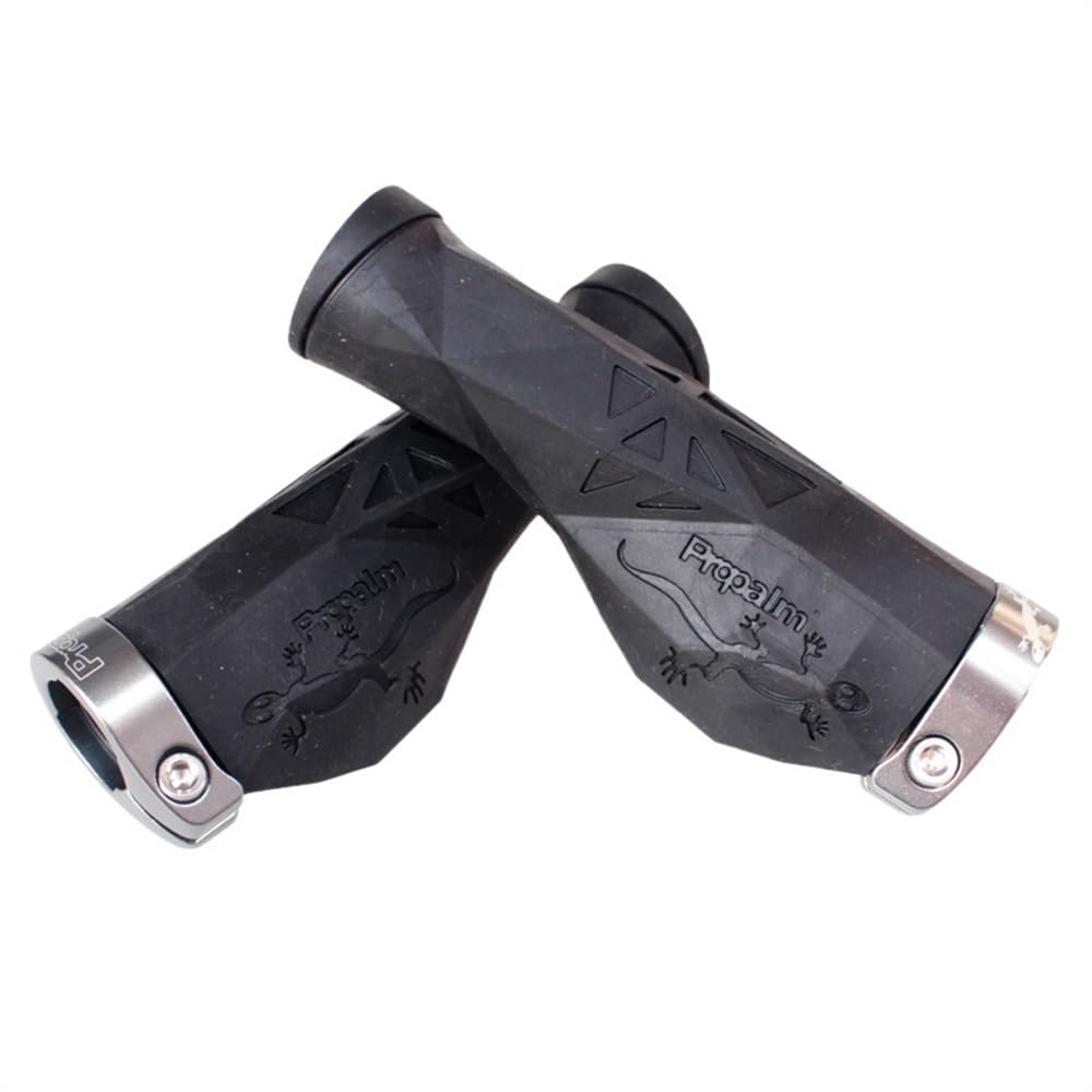 GeRRiT Manopole Mtb Impugnatura ergonomica for bici Impugnatura for bicicletta da strada di montagna Impugnatura for manubrio Attrezzatura da guida Manopole Bici (Material : Grey)