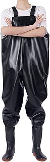 UFROGE Durable Fishing Waders for Men, Lightweight Waterproof Insulated Fishing Chest Waders with Internal Waterproof Flap Pocket, for Duck Hunting Fishing Waders
