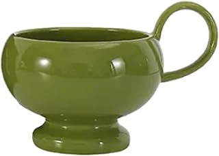 HDOYTXXM Taza Café Cerámica 280 Con Forma Única Y Portátil Drinkware Ideal Para Estudiantes Y Profesionales