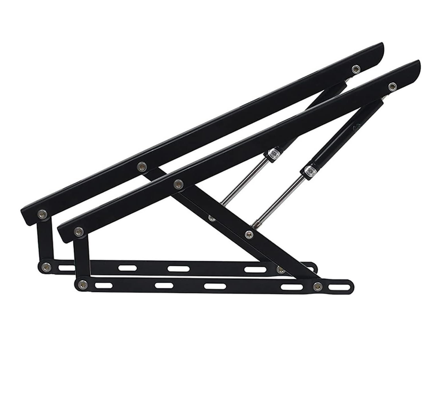 Mecanismo de elevación de cama con almacenaje, 2 varillas de elevación hidráulicas, soporte de cama alta, amortiguador de gas for estructura de tatami, accesorios for muebles(900mm)