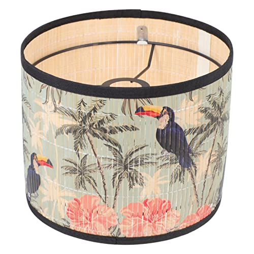 Uonlytech Vintage Decor Chandelier Lamp Shade Light Cover: Metal Drum Lampshade Japanese Lantern Shade Cover E27 For Table Lamp Floor Light Accessory Style 1 Outdoor Decor #TOP4