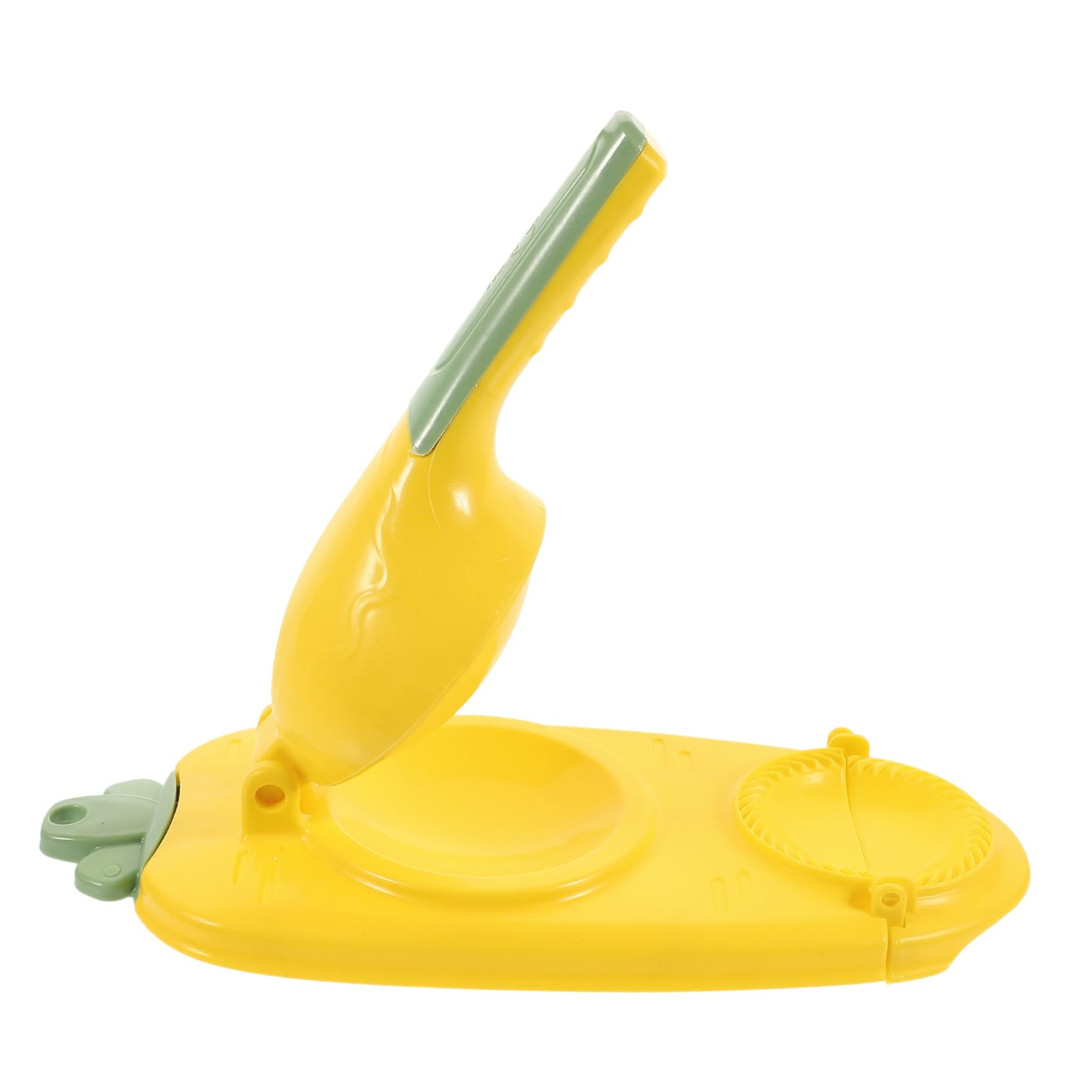 Cabilock Dumpling Maker Mold Manual Dough Presser for Kitchen DIY Non Stick Dumpling Wrapper Press Tool Easy Operation for Home Restaurant Use Design