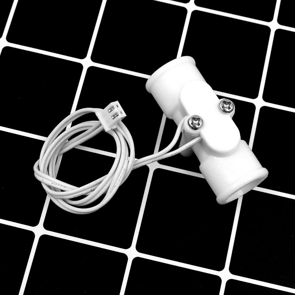 1/4in Quick Connect Hall Effect Liquid Water Flow Switch Flowmeter Counter 1-25L/min