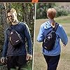 SKYSPER Schultertasche Brusttasche Leichte Sling Bag Klein Wasserfest Crossbody Umhängetasche zum Wandern Outdoor Sports Reise #5
