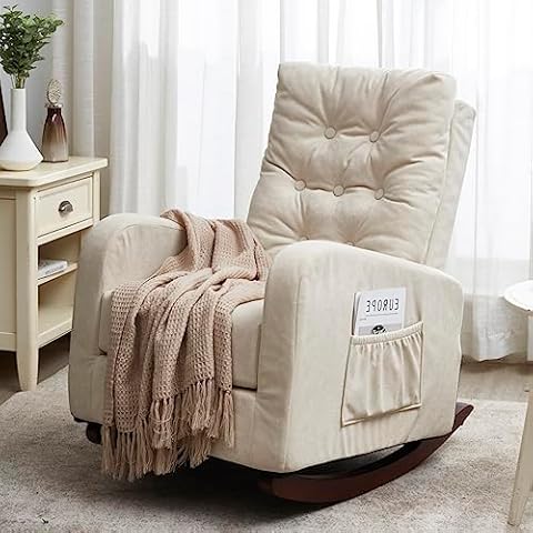 Zaboro High Back Rocking Chair Cover