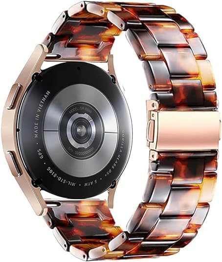 Correa de resina de liberación rápida para reloj, 0.866 in, 0.787 in, 0.709 in, para mujeres y hombres, compatible con Samsung Galaxy Watch/Huawei Watch/Amazfit Stratos/Garmin Watch/Asus Zenwatch 2