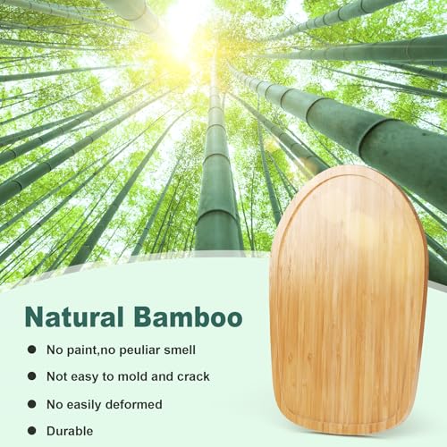 image for GuanQiao Food-Grade Bamboo Slider for KitchenAid 4.5-5 Qt Tilt Head St