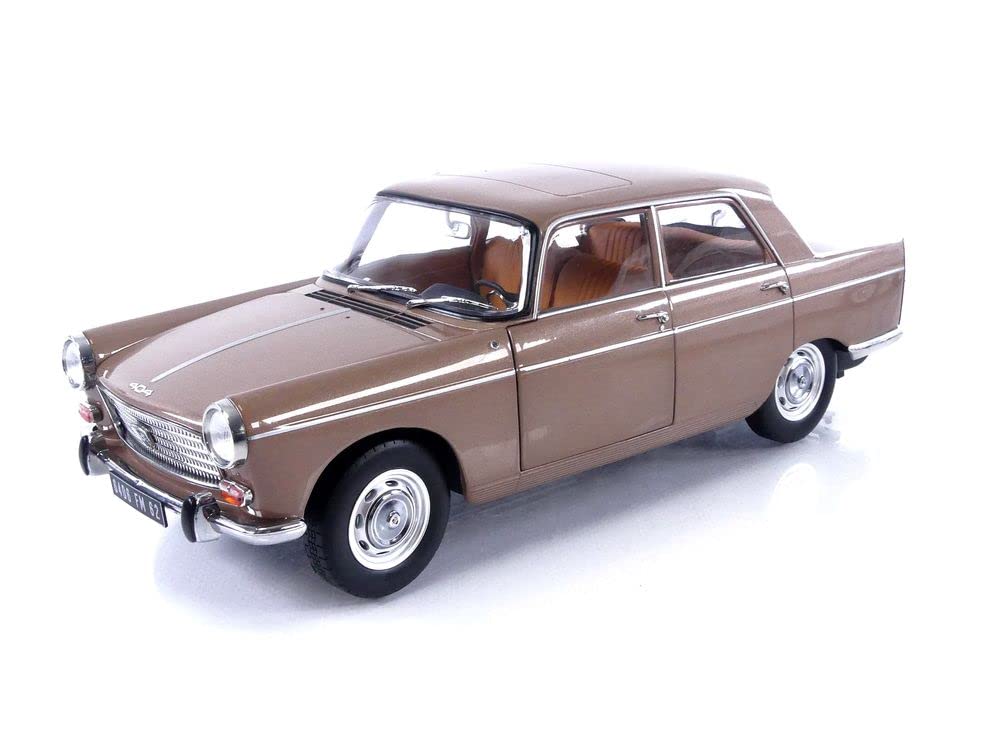 Amazon.com: Norev NV184837 1:18 404 1965-Brown Metallic with
