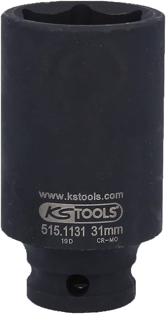 KS Tools 1/2-inch 31mm Impact Socket Deep