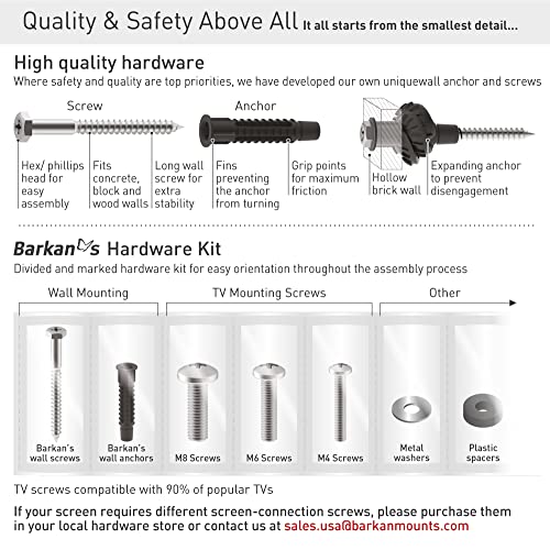 Barkan BM343XL2 30'' Long Tv Wall Mount thumb #5