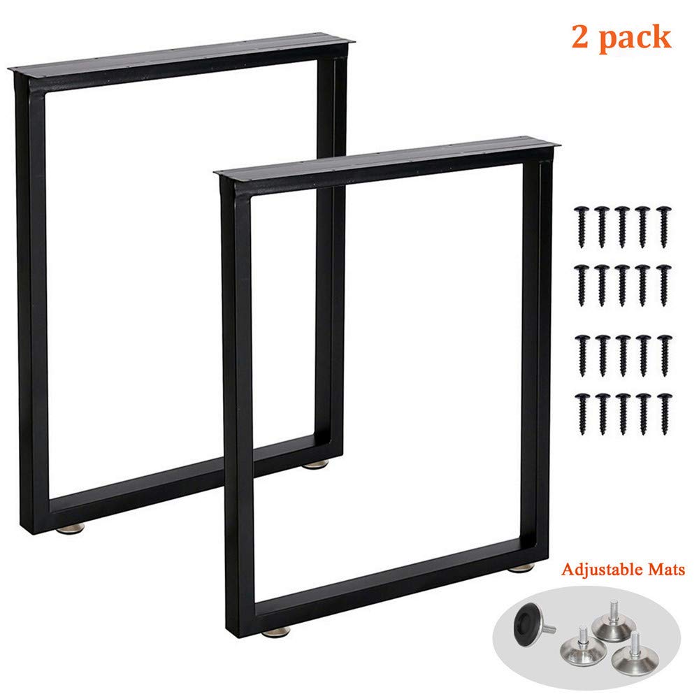 Buy Metal Table Legs 28 Inch Heavy Duty Metal Desk Legs Set of 2 28