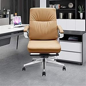 CHICAI Executive Swivel bureaustoel Multifunctionele, Draaistoel, Hoogwaardige zakelijke stoel, Thuiskantoor, Bureaustoel, Ergonomisch ontwerp Lift stoel, Lederen Boss stoel, Conferentiestoel, Leren Ch
