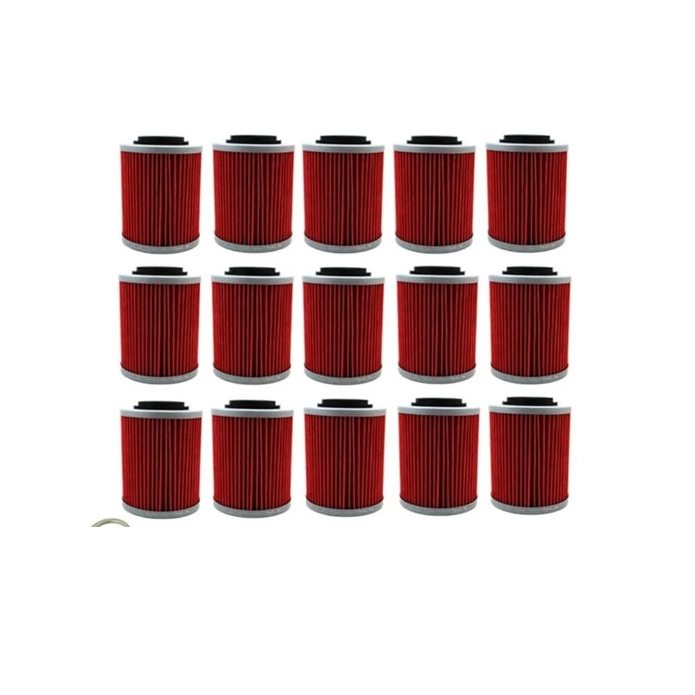 15 Uds ajuste del filtro de aceite for 500 850 570 1000 1000R 400 450 650 800 800R