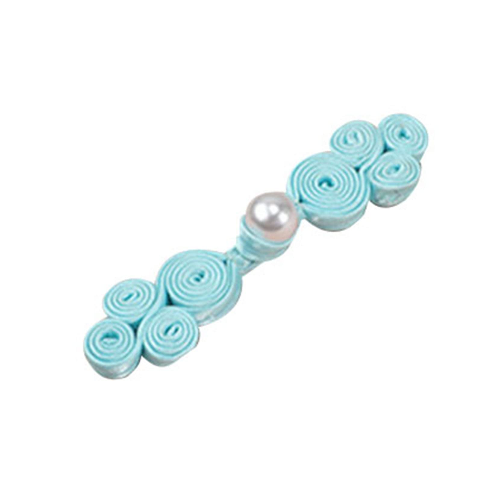 MHADBKH Cheongsam Button Beads Chinese Closure Button Chinese Traditional Knots Closure Sewing Fastener