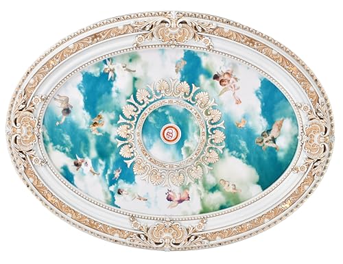 Image of Ceiling Medallions (White Cherub)