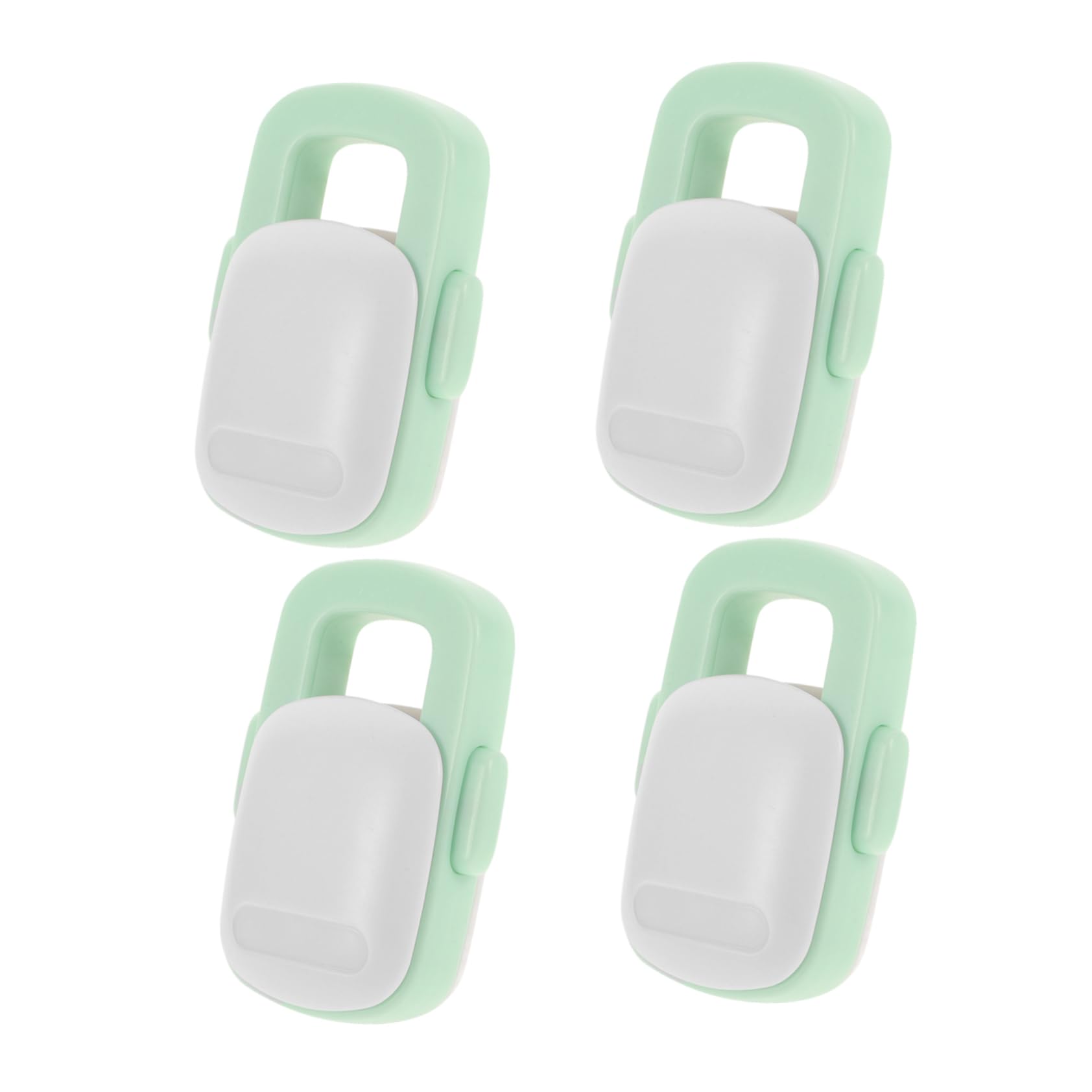 Beatifufu Childproof Cabinet Latches Oven Safety Lock 4 Pack Universal Fit for Microwaves Strong Fixation Family Security