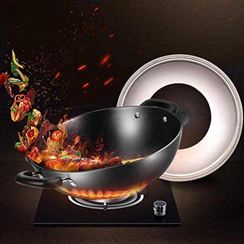 Wok de aluminio forjado con revestimiento antiadherente miniatura 7