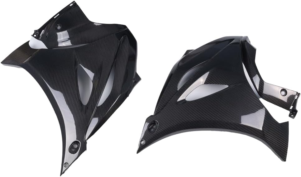 US STOCK 100% Real 3K Carbon Fiber Both Sides Upper Fairing Fit for Suzuki 2017-2026 GSXR 1000 Glossy Twill Weave 2018 2019 2020 2021 2022 2023 2024 2025