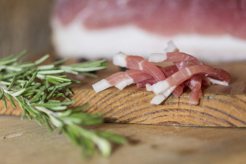 GUSTOS - Speck Alto Adige IGP , squadrato intero - 4,5 KG. Affumicato Stagionato e Sottovuoto, Per i veri amanti dello Speck che non vogliono restarne mai senza