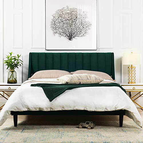 Sandy Wilson Home Aspen Platform Bed, Queen, Evergreen #TOP2