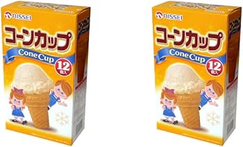 Amazon.co.jp: NISSEI コーンカップ Cone Cup 日世 アイス