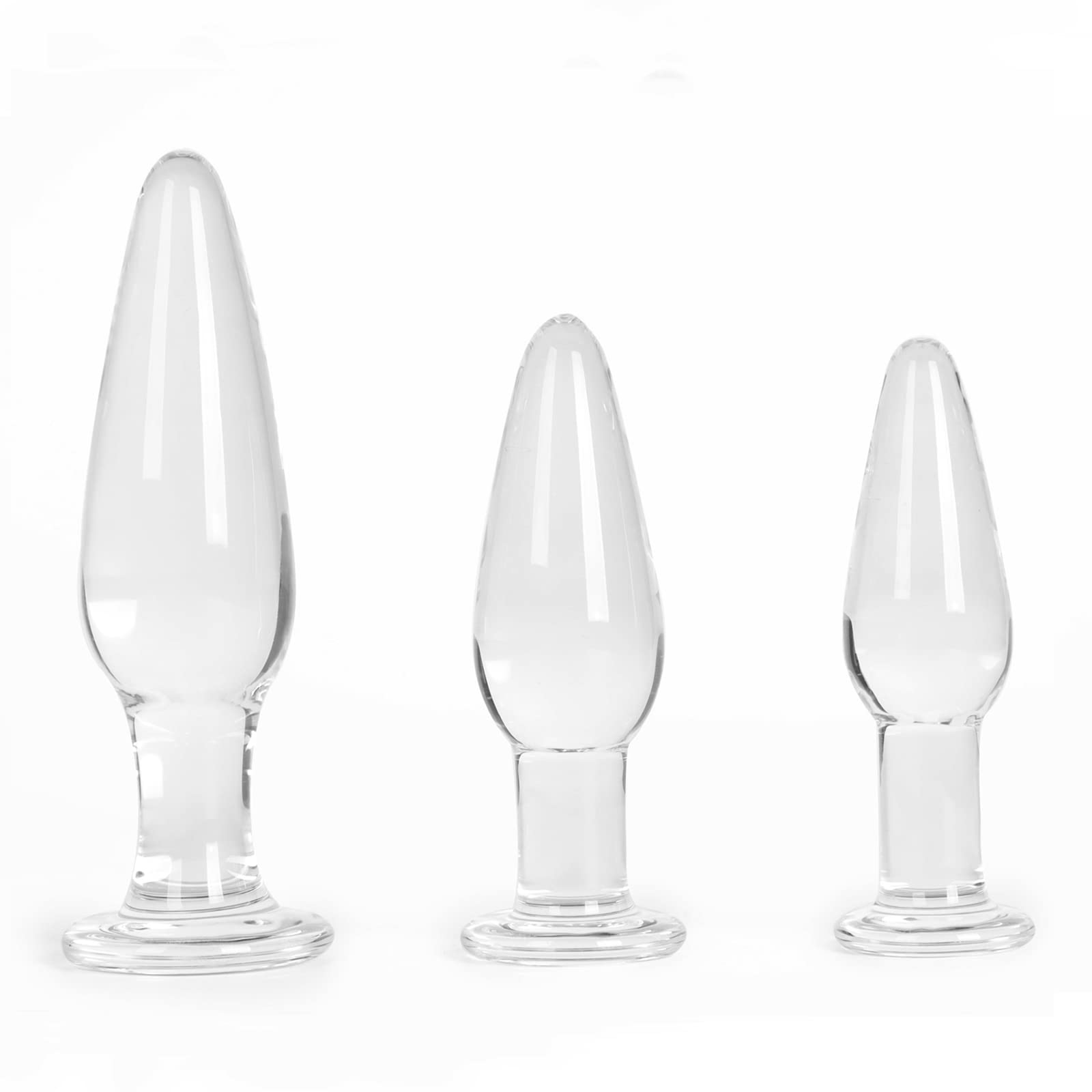 Amazon.com: Aptitan 3 Pieces Glass Butt Plug Set Crystal Butt Plug Training Kit with Smooth Flat Base for Beginners and Advanced Men and Women : Health & Household Amazon.com: Aptitan 3 Pieces Glass Butt Plug Set Crystal Butt Plug Training Kit with Smooth Flat Base for Beginners and Advanced Men and Women : Health & Household