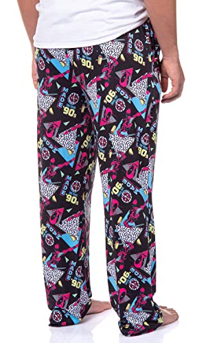 Marvel Comics Mens' Deadpool Retro Made In The '90s Sleep Pajama Pants4