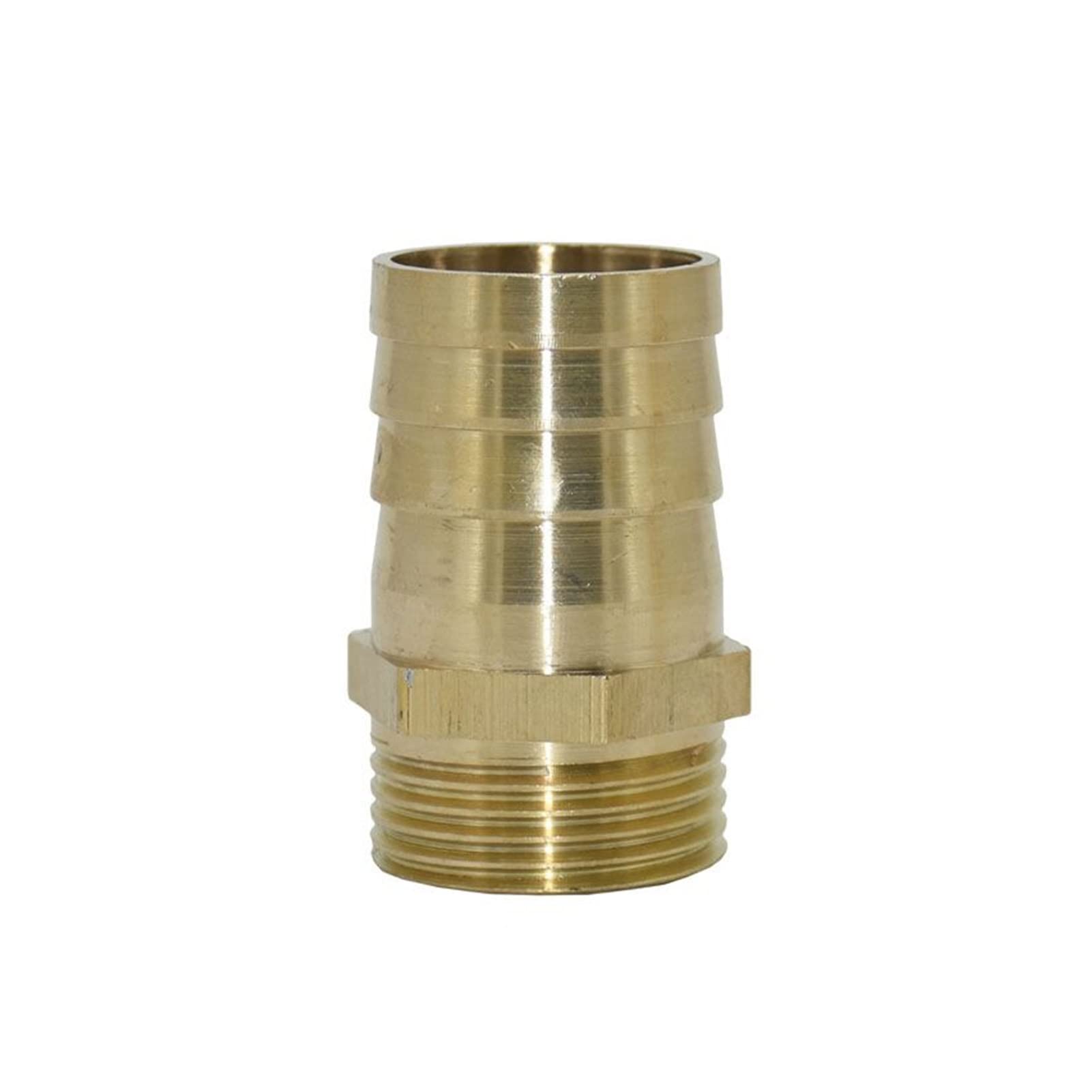 Adaptador de Conector de Utilidad Adaptador de Conector de Manguera Accesorio de Tubería de Latón Roscaho G1" a 16 Mm 19 Mm 25 Mm 32 Mm Manguera Junta de Púas 3/4 1" Manguera Junta Dere Jardín 8 Pieza