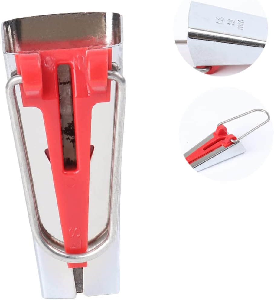 Veemoon 2pcs Quilting Bias Maker Bias Binding Tool 18mm Single Fold Sewing Tool Set