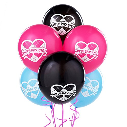 Argyle Printed Latex Balloons | Birthday