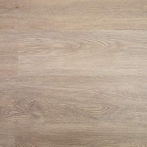 Soulscrafts Walnut Wood 23.6 sq.ft Luxury Vinyl Click Locking Plank Flooring 48x7 inch