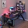 Amazon.com: Hesitroad L Shaped Computer Desk,40 Inch Gaming Desk X ...
