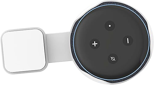Miniatura 9 de Diyeeni Speaker Wall Mount Holder for Echo Dot 3, Wall Mount Speaker Brackets, Built in Cable Management, Speaker Stand Hanger for Echo Dot 3, Space
