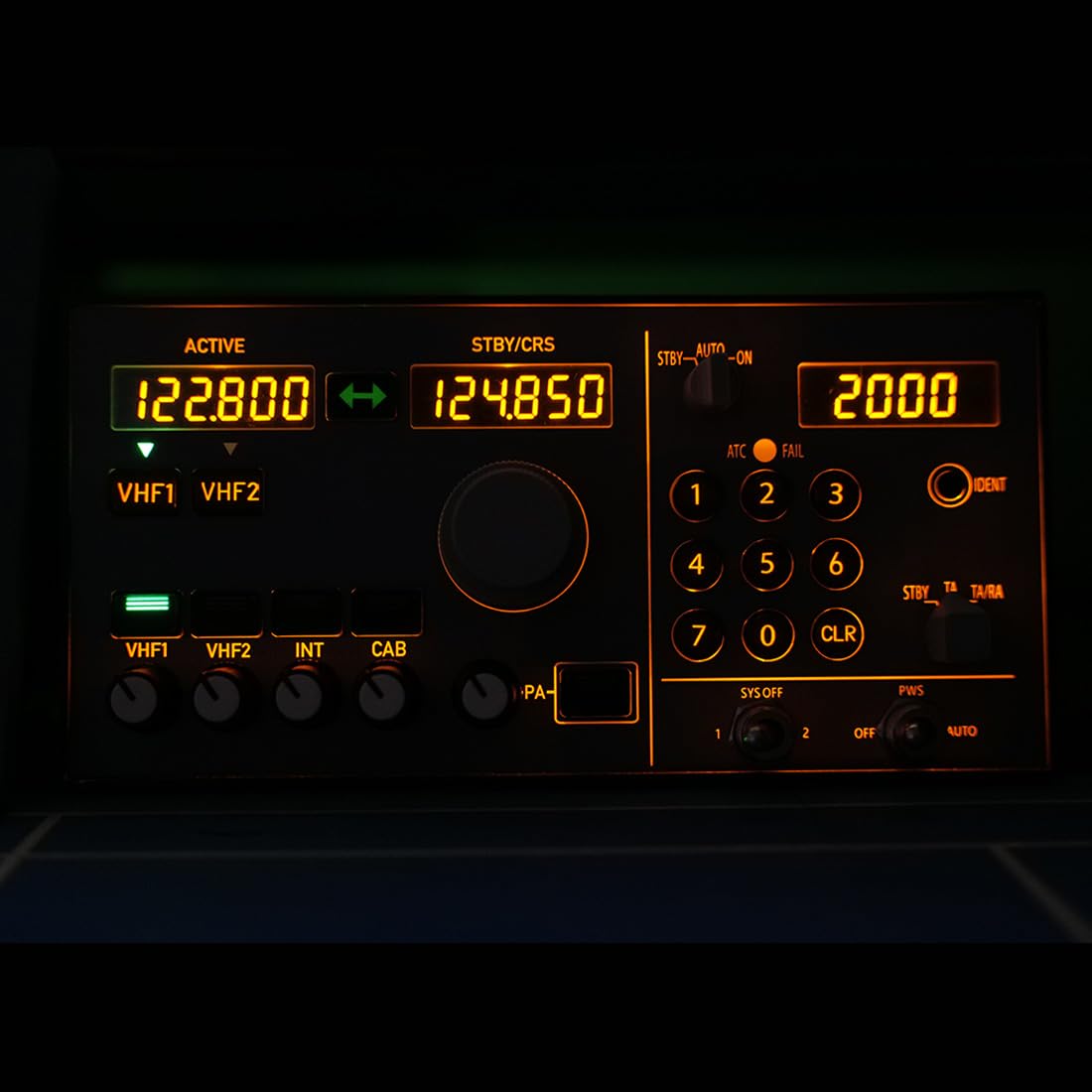 Rowsfire A105 V3.0 A32X All-in-One RMP+ATC+ACP panel do Msfs 2020/2024, kompatybilność z Fenix/FBW, domowy kokpit dla entuzjastów i początkujących symulatorów lotu