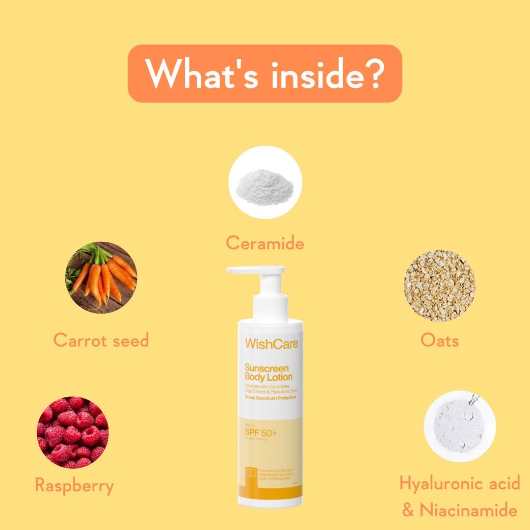 WishCare Sunscreen Lotion SPF 50 - No White Cast -4