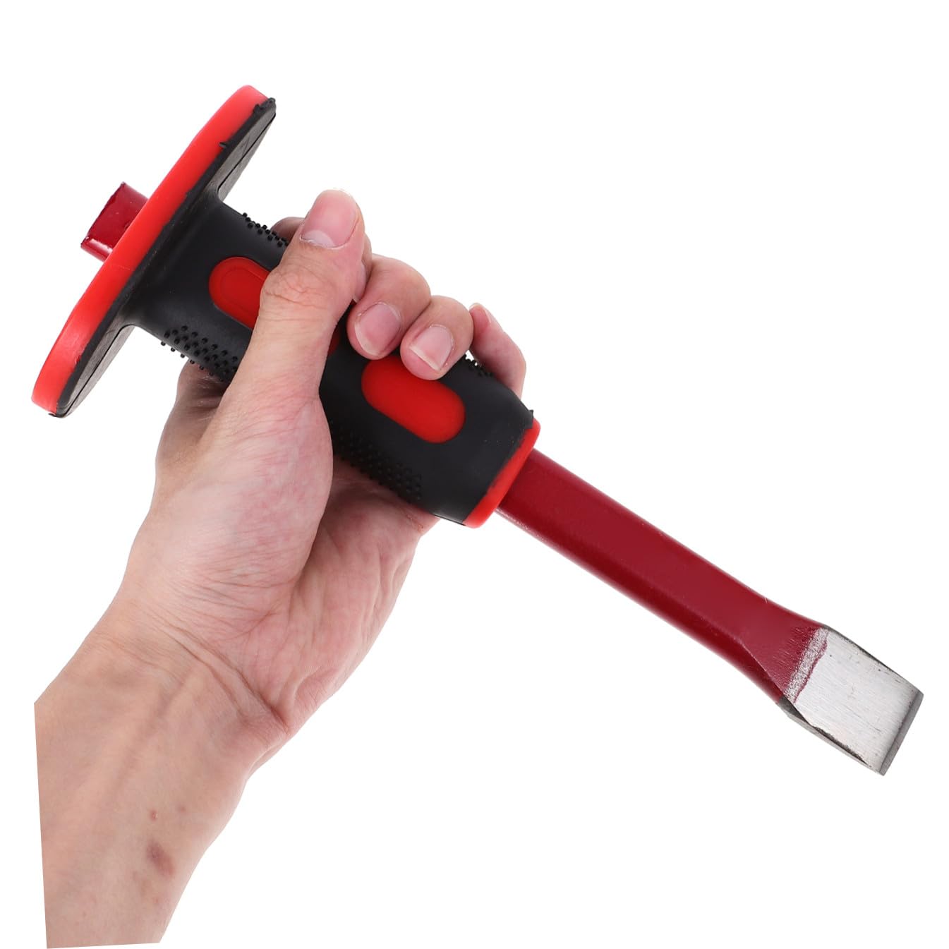 MAGICLULU Set Tagli Precisi 2 Pezzi Scalpelli per Muratura e Lavoro Pesante in Acciaio Cromo Vanadio Impugnatura in Pvc per Edilizia e Lavorazioni Metalliche
