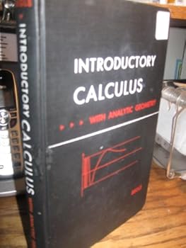 Hardcover Introductory Calculus With Analytic Geometry Book