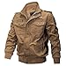 USTZFTBCL Militärische Bomberjacke Herren Frühling Herbst Lässige Baumwoll-Mehr-Taschen-Pilotenjacke Armee-Cargo-Flugkleidung 9931 Khaki L en las günstig Kaufen-USTZFTBCL Militärische Bomberjacke Herren Frühling Herbst Lässige Baumwoll-Mehr-Taschen-Pilotenjacke Armee-Cargo-Flugkleidung 9931 Khaki L
