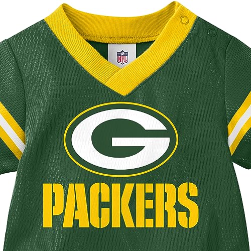 NFL Green Bay Packers Baby-Boy Dazzle Bodysuit, Team Color, 18 Months (138781160PKR18M-308) - image 4