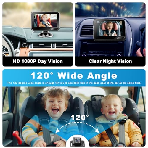 image for Hocany Baby Car Camera 4.3