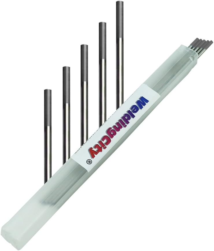 WeldingCity 5-pk TIG Welding Tungsten Electrode 2.0% Ceriated (EW-Ce2, Gray) 1/16 x 7 | 5-pcs