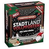 🚀 Das offizielle Kartenspiel von STADT LAND VOLLPFOSTEN mit 120 Spielkarten