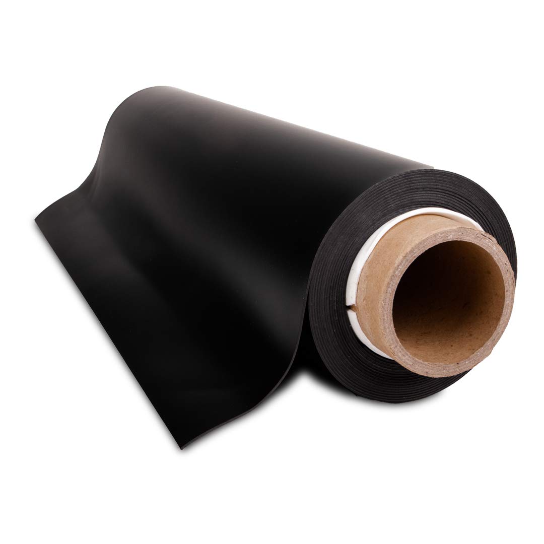 magnets4you Magnetfolie schwarz beschichtet,Breite 615x1,6 mm, Laufmeter