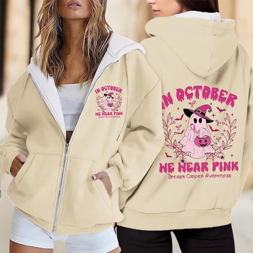 Sweat décontracté sans capuche rose idéal pour le bureau - 3