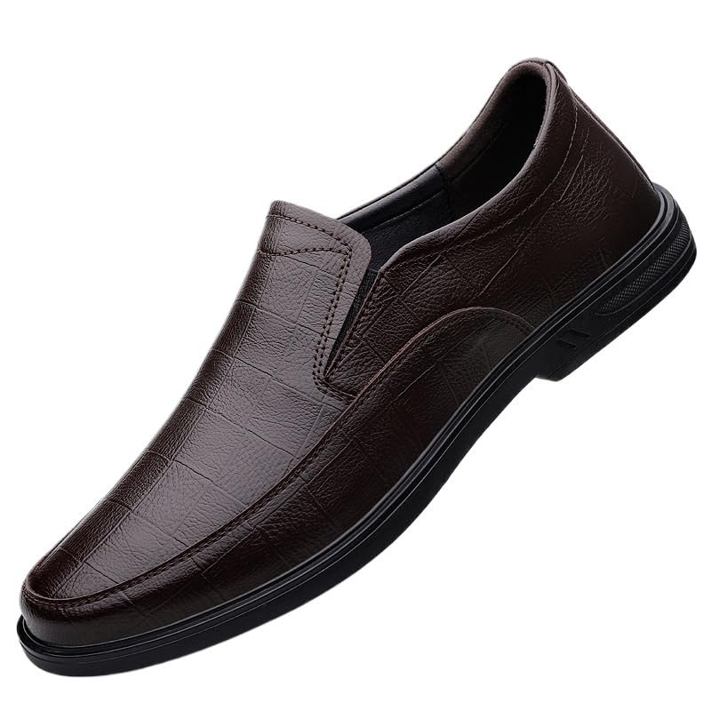 Men's Formal Dress Shoes, Soft Comfortable Waterproof Non-Slip Casual Shoes for Men