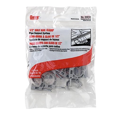 Halfclamp W/Nl 1/2 12pk