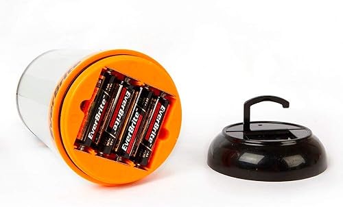 Miniatura 4 de EverBrite Combo de linterna LED para campamento y linterna, 2 piezas, 3 modos, juego de linternas de campamento, botón que brilla en la oscuridad,